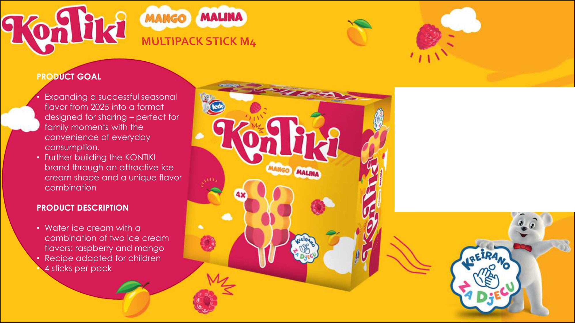 KonTiki Mango Malina 4×