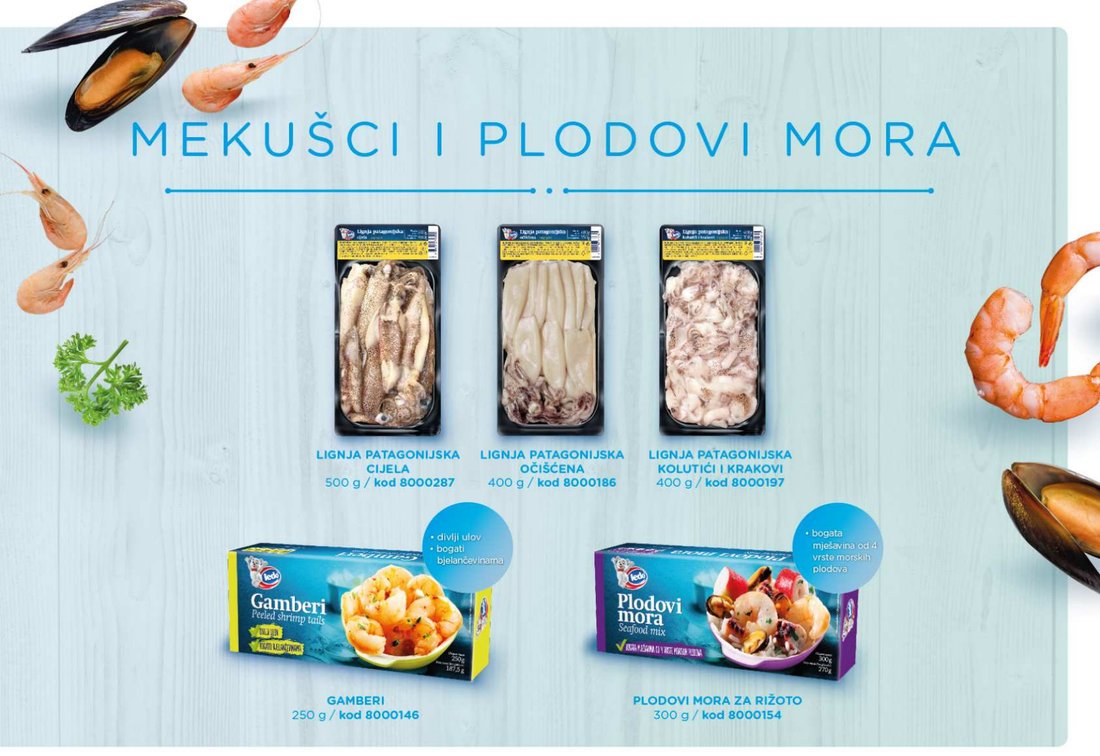 Mäkkýše a morské plody
