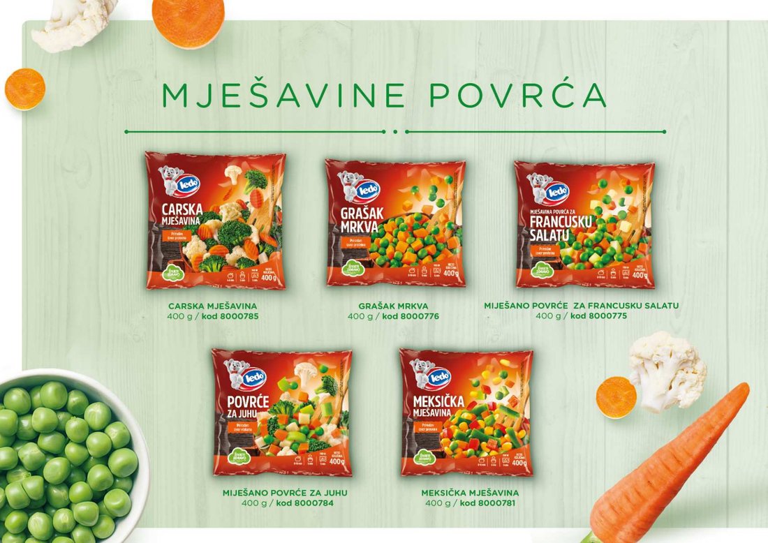 Zeleninové zmesi